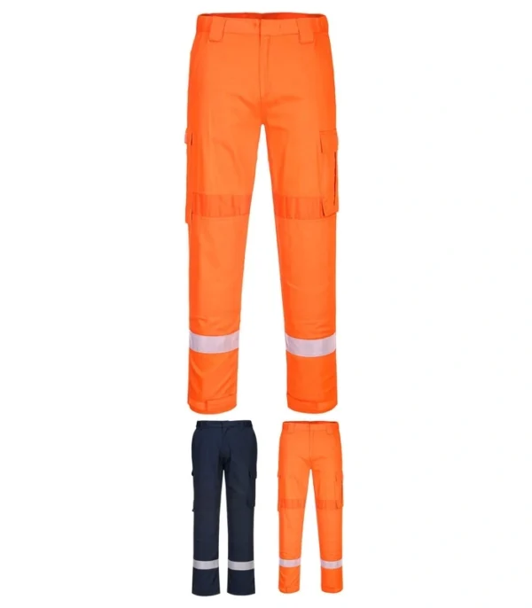 Portwest FR401 - Bizflame Plus Lightweight Stretch Panelled Trou